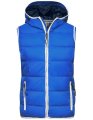 Dames Bodywarmer Daiber JN1075 Nautic Blue-wit